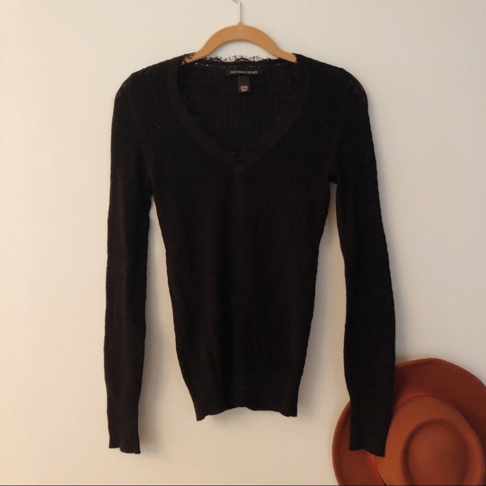 Black Victoria’s Secret Knit Sweater